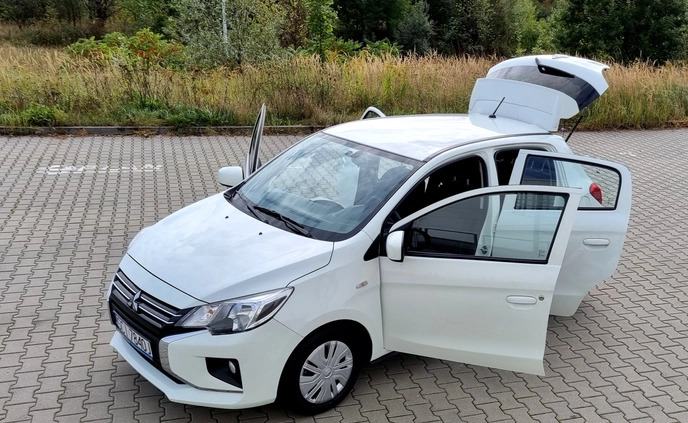 Mitsubishi Space Star cena 42900 przebieg: 9540, rok produkcji 2021 z Cieszyn małe 79